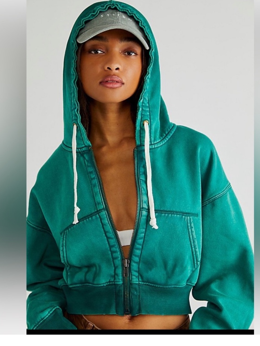 FREE PEOPLE We The Free Go To Hoodie size XS great condition like new